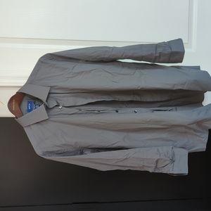 Apt 9 size XL gray men's dress shirt